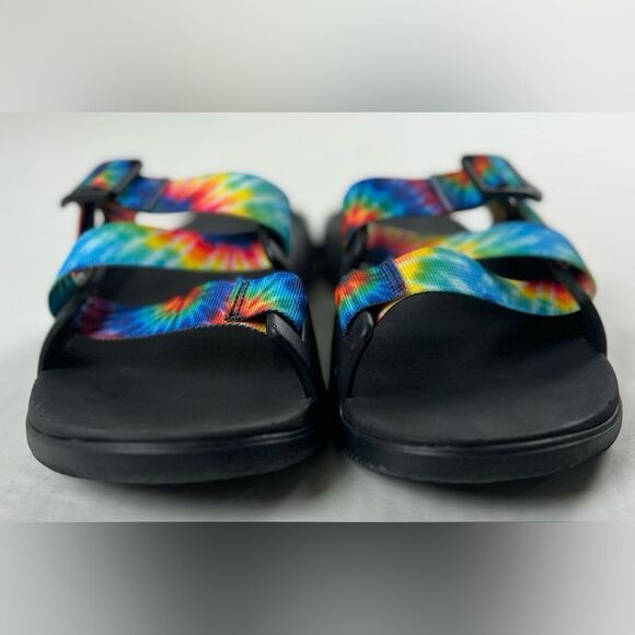 Chaco Chillos Rainbow Slide Sandals - Picture 6 of 12
